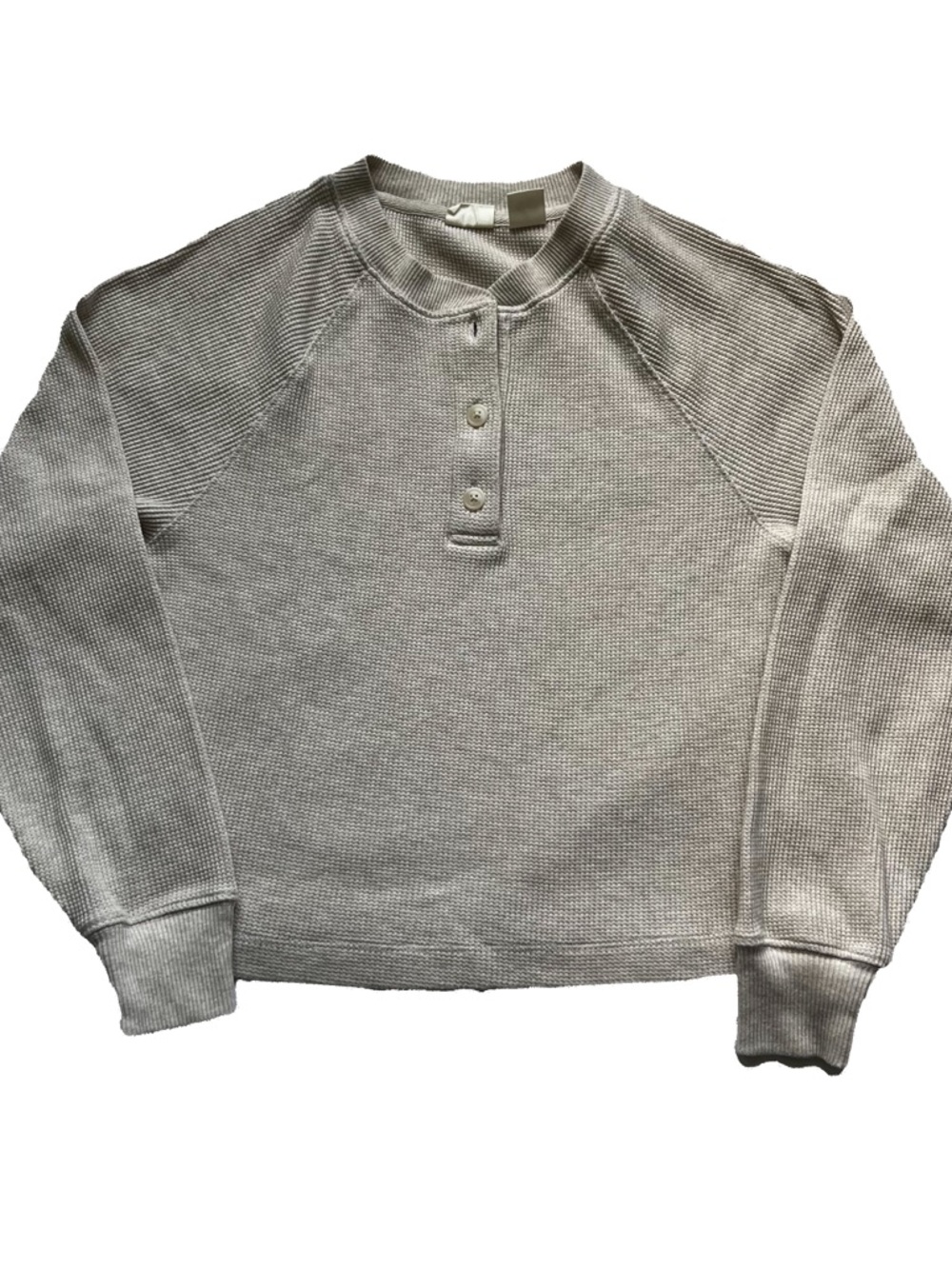 Levi’s Waffle-Knit Henley Pullover